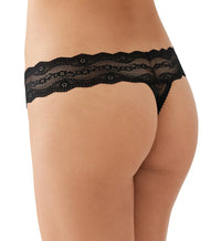 B.TEMPT'D LACE KISS THONG - NIGHT
