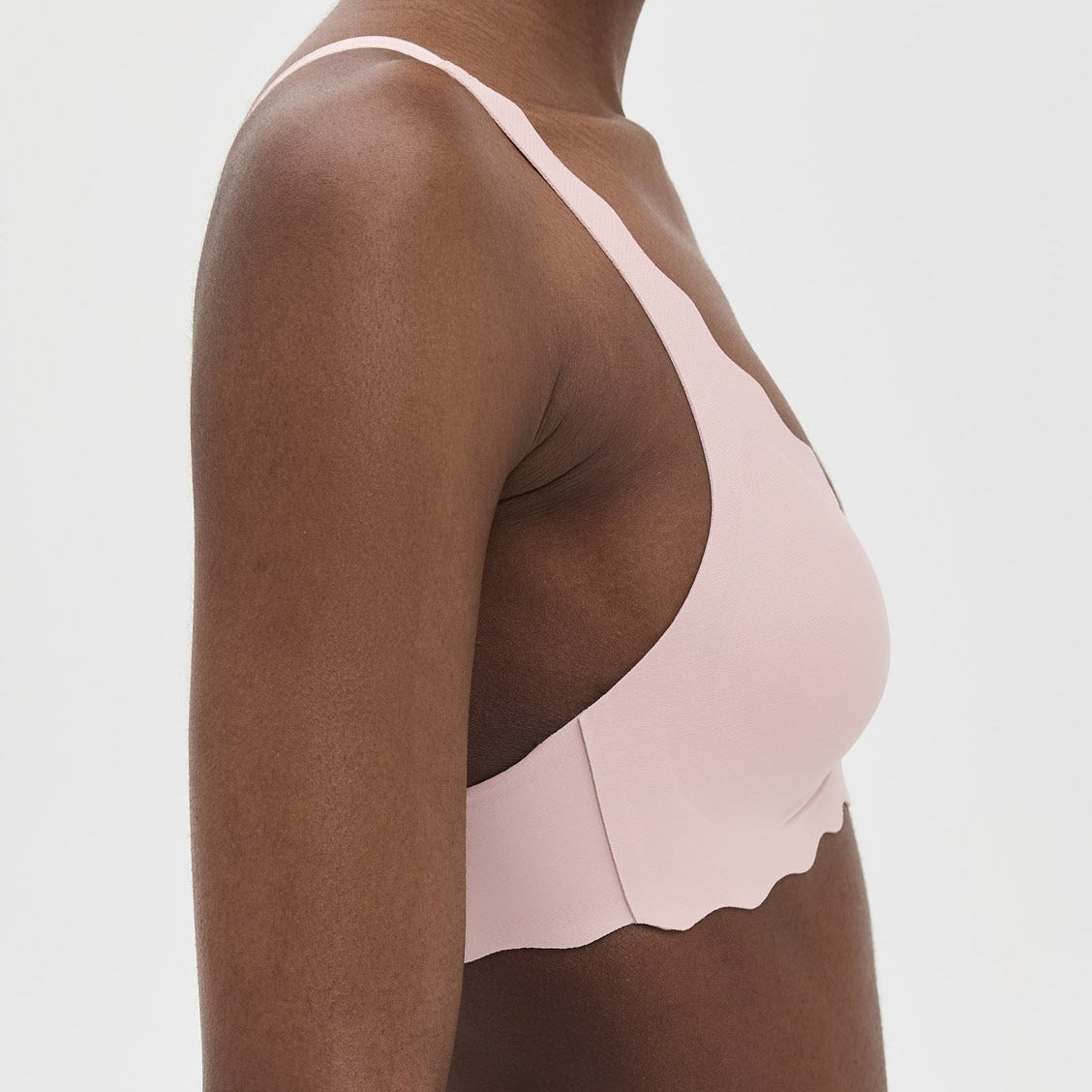 B.TEMPT'D B.WOW'D WIREFREE BRALETTE - BLUSH PINK