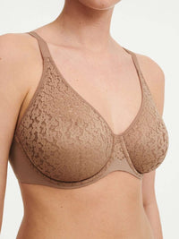 CHANTELLE NORAH COMFORT FLEX FULL COVERAGE BRA - COFFEE LATTE