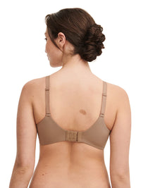 CHANTELLE NORAH COMFORT FLEX FULL COVERAGE BRA - COFFEE LATTE
