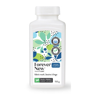 FOREVER NEW POWDER FABRIC WASH UNSCENTED TRAVEL SIZE - 150G