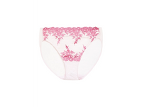 EMBRACE LACE HI CUT BRIEF - BALLET SLIPPER/CHATEAU ROSE