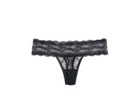 B.TEMPT'D LACE KISS THONG - NIGHT