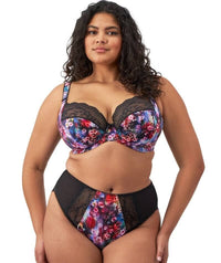 ELOMI LUCIE STRETCH PLUNGE BRA - CHERRY BLOSSOM