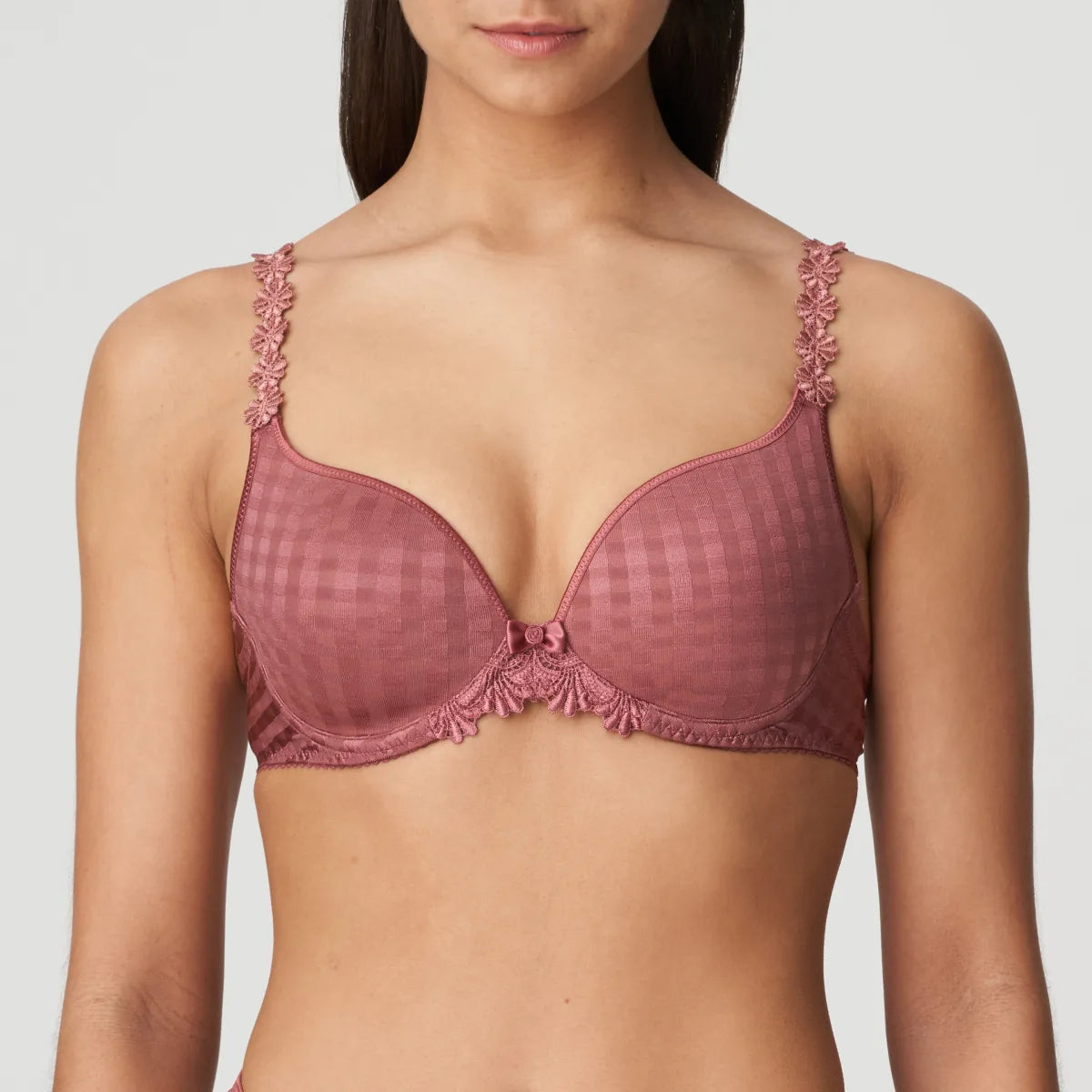 MARIE JO AVERO PADDED BRA HEARTSHAPE- WILD GINGER