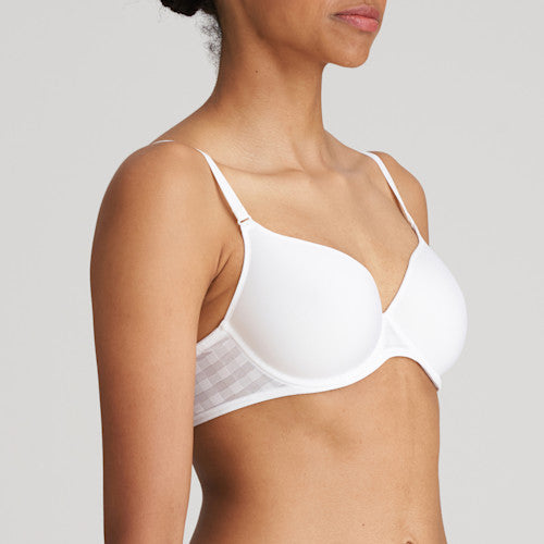 MARIE JO JEREME SPACER FULL CUP BRA WHITE