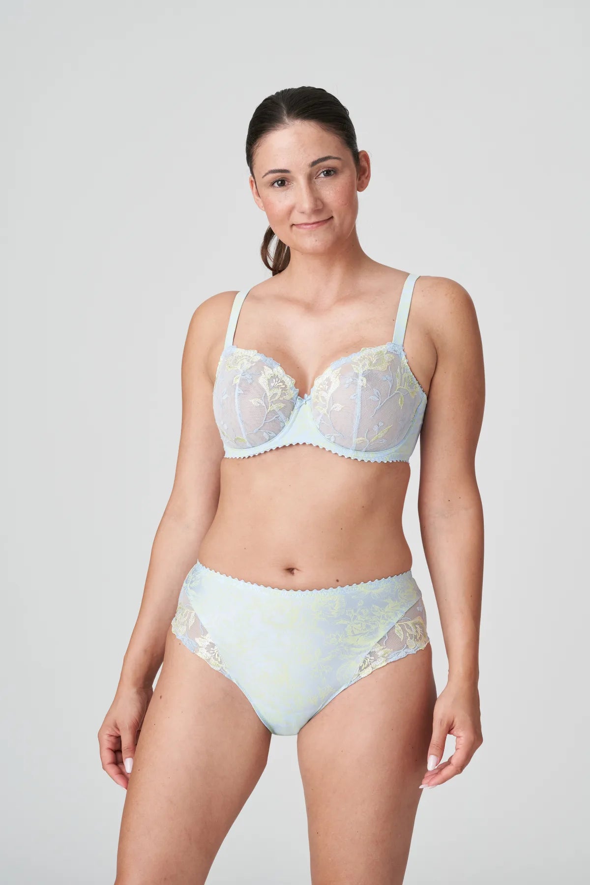 PRIMA DONNA NUZHA BALCONY BRA VERTICAL SEAM - CLOUD