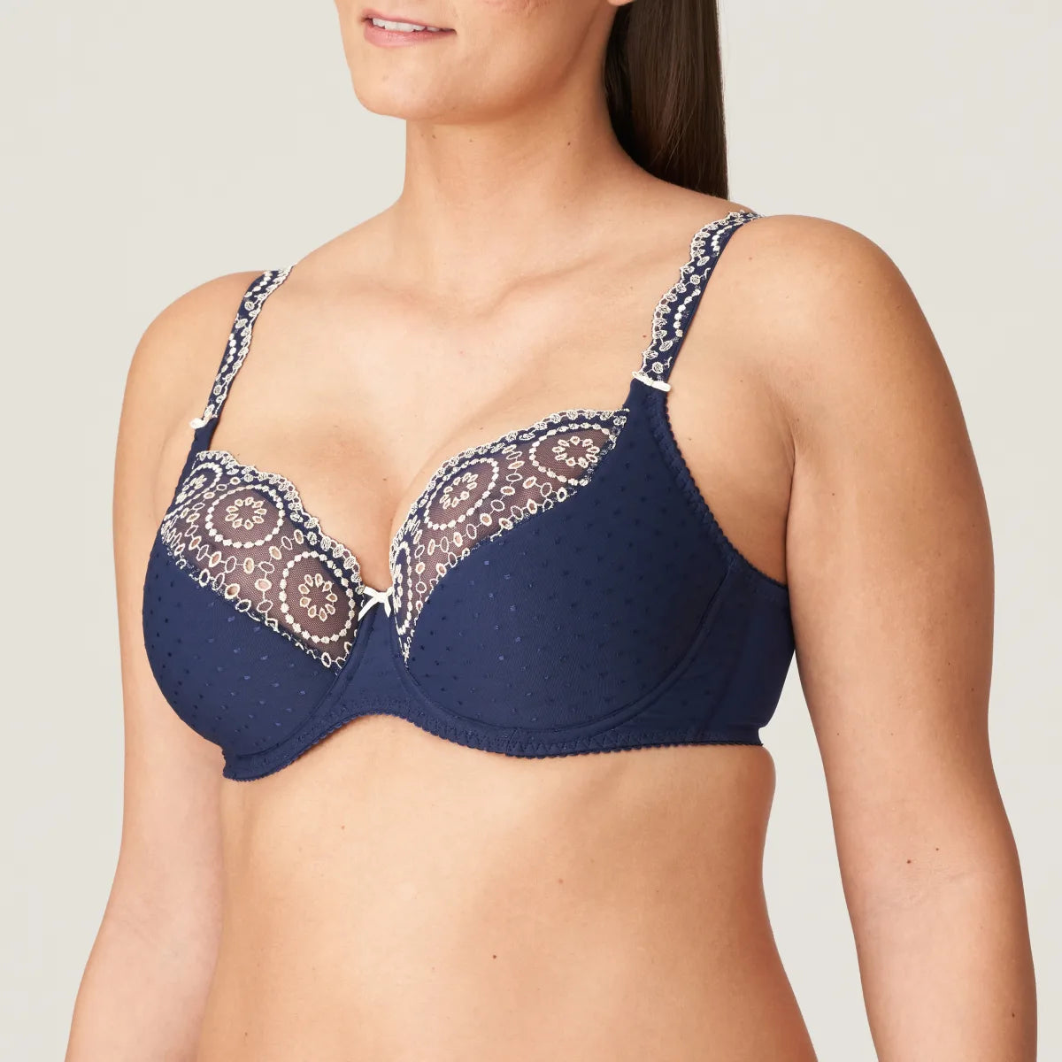 PRIMA DONNA OSINO BALCONY BRA TULIP SEAM - SAPPHIRE BLUE