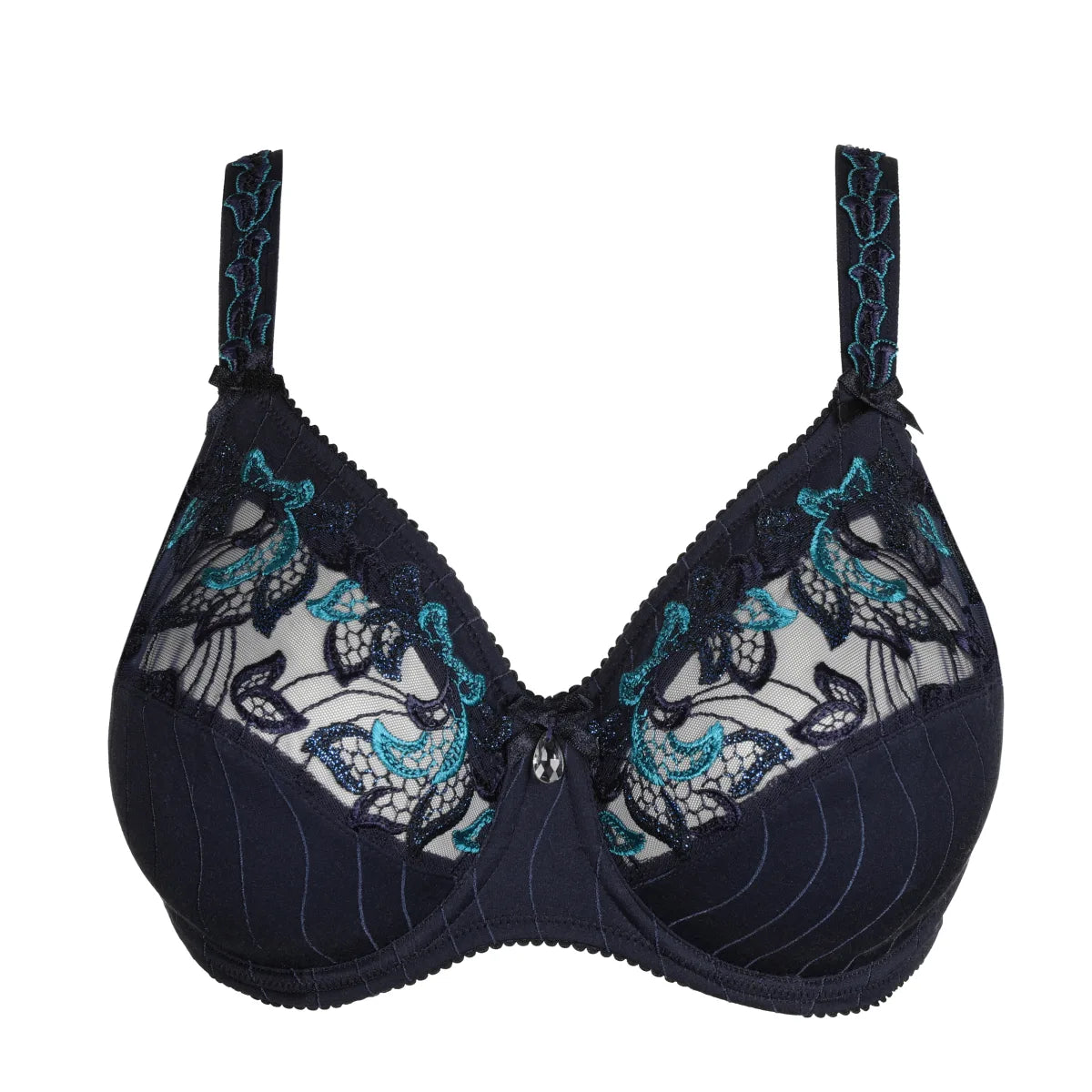 PRIMA DONNA DEAUVILLE FULL CUP COMFORT BRA - VELVET BLUE