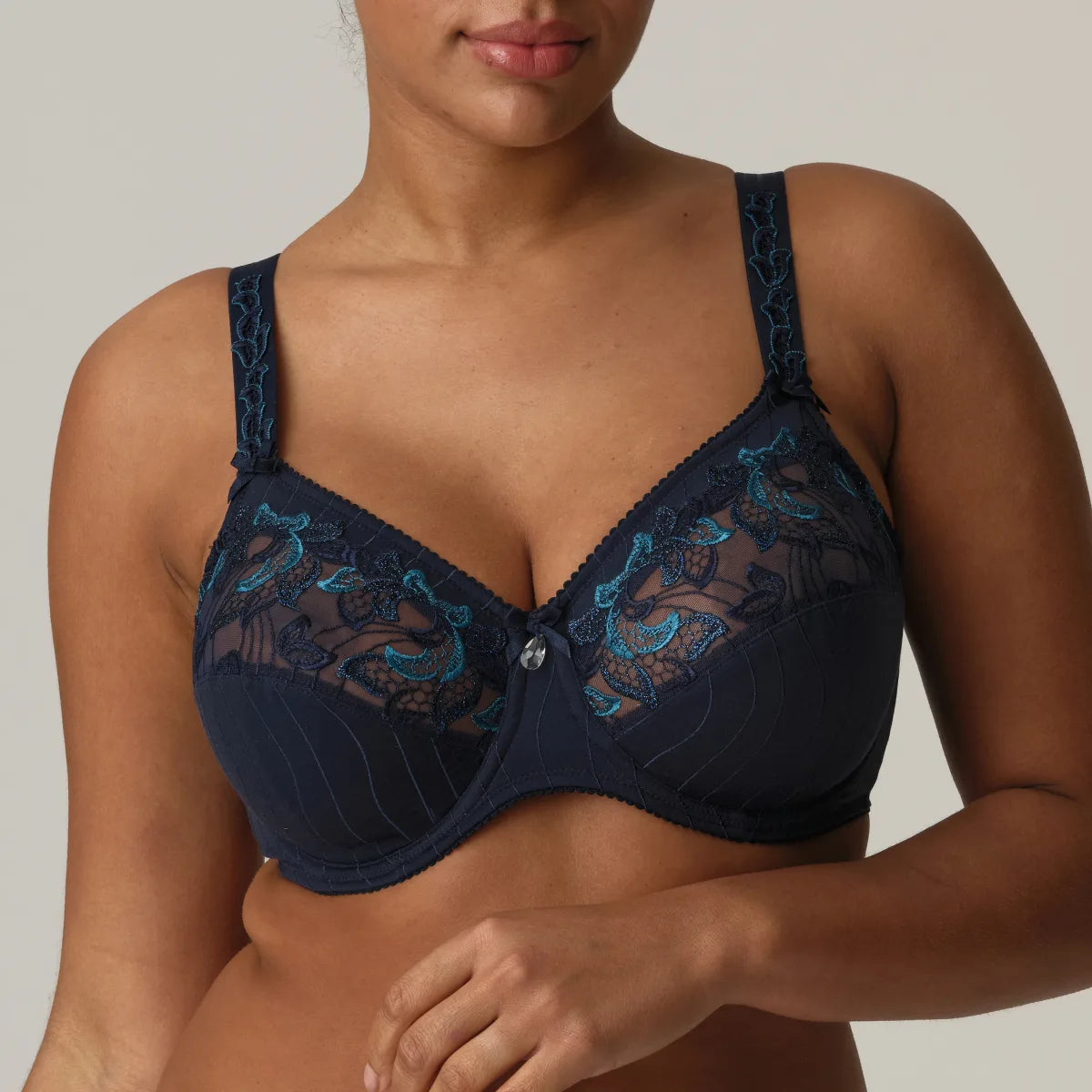 PRIMA DONNA DEAUVILLE FULL CUP COMFORT BRA - VELVET BLUE