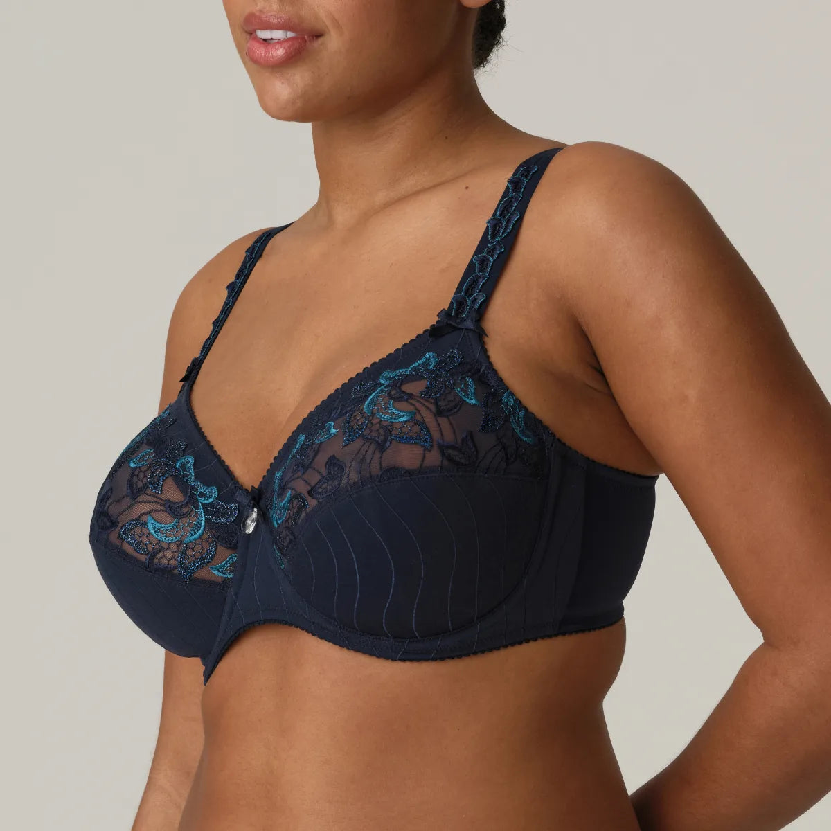 PRIMA DONNA DEAUVILLE FULL CUP COMFORT BRA - VELVET BLUE