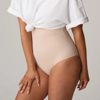 PRIMA DONNA PERLE HIGH BRIEF SHAPEWEAR - CAFFE LATTE