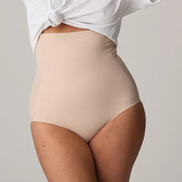 PRIMADONNA PERLE HIGH WAISTED SHAPEWEAR BRIEFS - CAFE LATTE