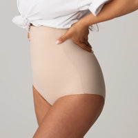 PRIMADONNA PERLE HIGH WAISTED SHAPEWEAR BRIEFS - CAFE LATTE