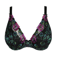 PRIMADONNA SAN ANGEL HALF PADDED PLUNGE BRA - PEACOCK FEATHER
