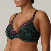PRIMADONNA SAN ANGEL HALF PADDED PLUNGE BRA - PEACOCK FEATHER