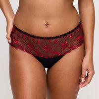 PRIMADONNA SPRINGDALE LUXURY THONG - BLACK ROSE