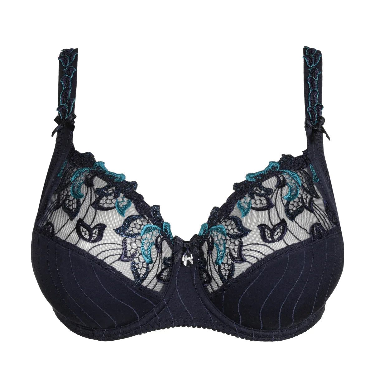 PRIMA DONNA DEAUVILLE FULL CUP BRA - FASHION VELVET BLUE