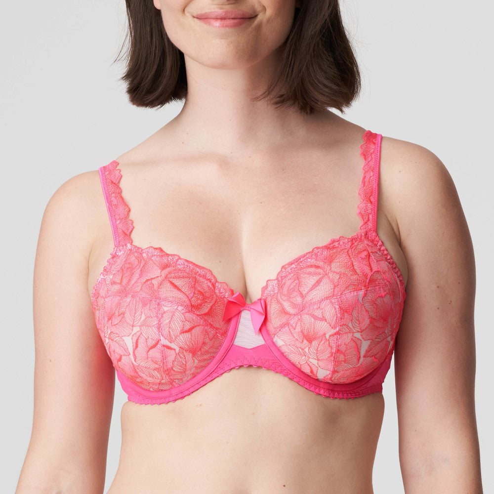 Deauville underwired full cup bra - Vintage Pink