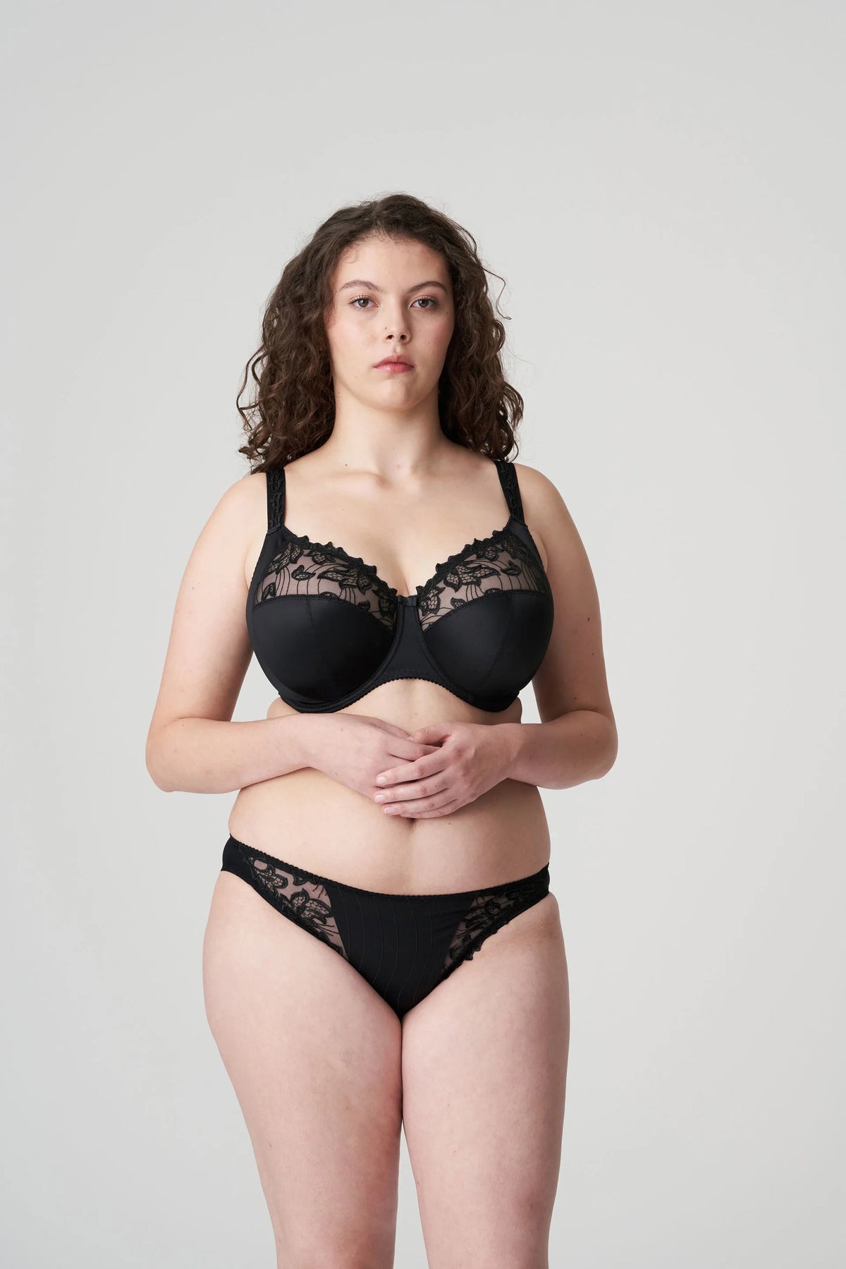 PRIMA DONNA DEAUVILLE SMOOTH FULL CUP BRA - BLACK – Tops & Bottoms