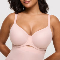 PRIMADONNA FIGURAS NON-PADDED SEAMLESS FULL CUP BRA - POWDER ROSE