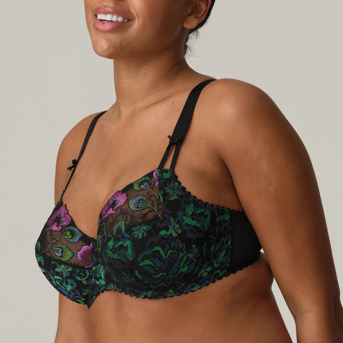 PRIMADONNA SAN ANGEL FULL CUP BRA - PEACOCK FEATHER