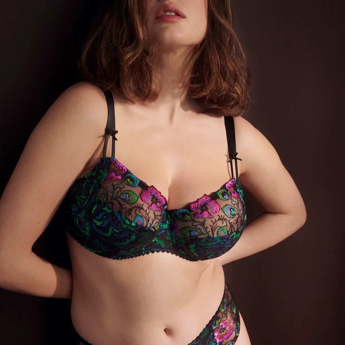 PRIMADONNA SAN ANGEL FULL CUP BRA - PEACOCK FEATHER
