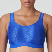 PRIMA DONNA THE GAME WIRED SPORTS BRA - ELECTRIC BLUE