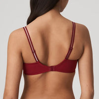 PRIMA DONNA TWIST EAST END FULL CUP BRA - RED BOUDOIR