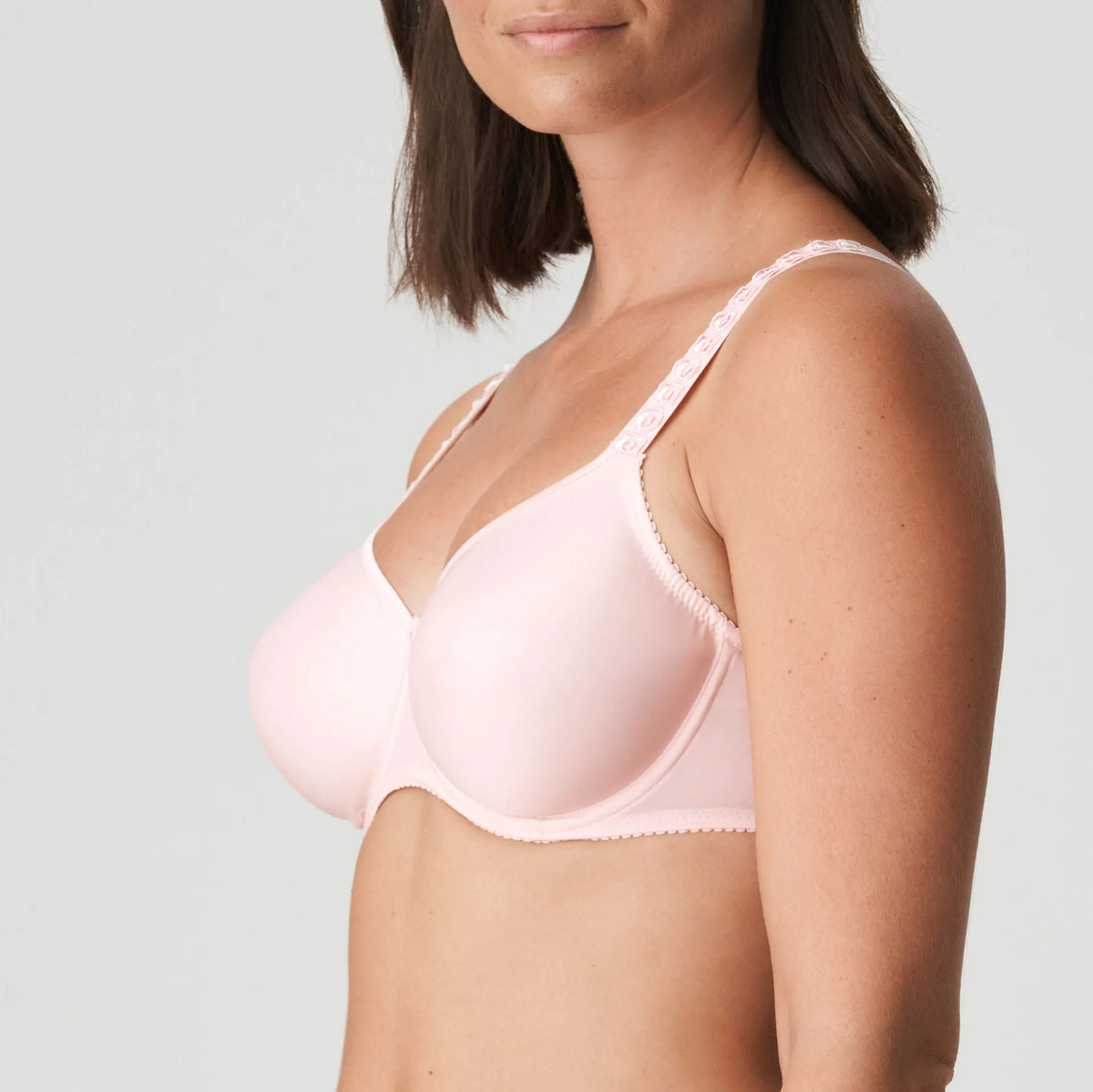 Prima Donna Satin Underwired Seamless Non-Padded Full Cup Bra