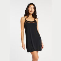 FLEUR'T TUXEDO SLIP CHEMISE