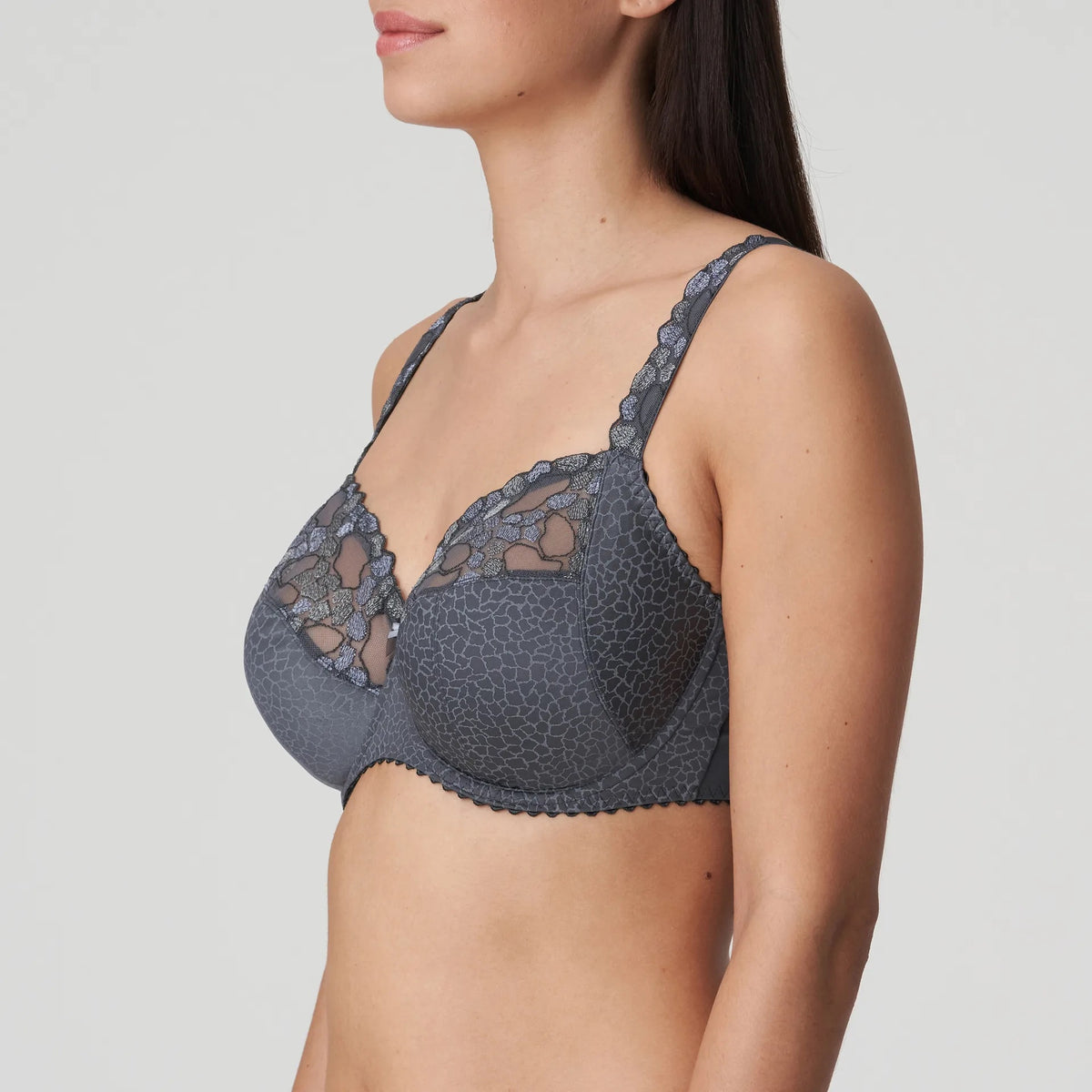 PRIMA DONNA HYDE PARK FULL CUP UNDERWIRED BRA - GRIS CITY