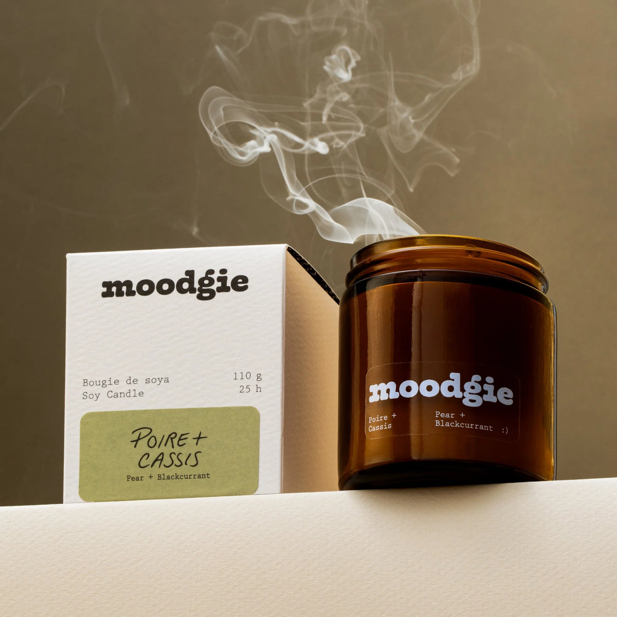 MOODGIE SOY AND FINE FRAGRANCE 110gr CANDLE