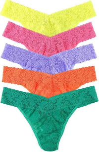 HANKY PANKY LIMITED EDITION SIGNATURE LACE ORIGINAL RISE THONG