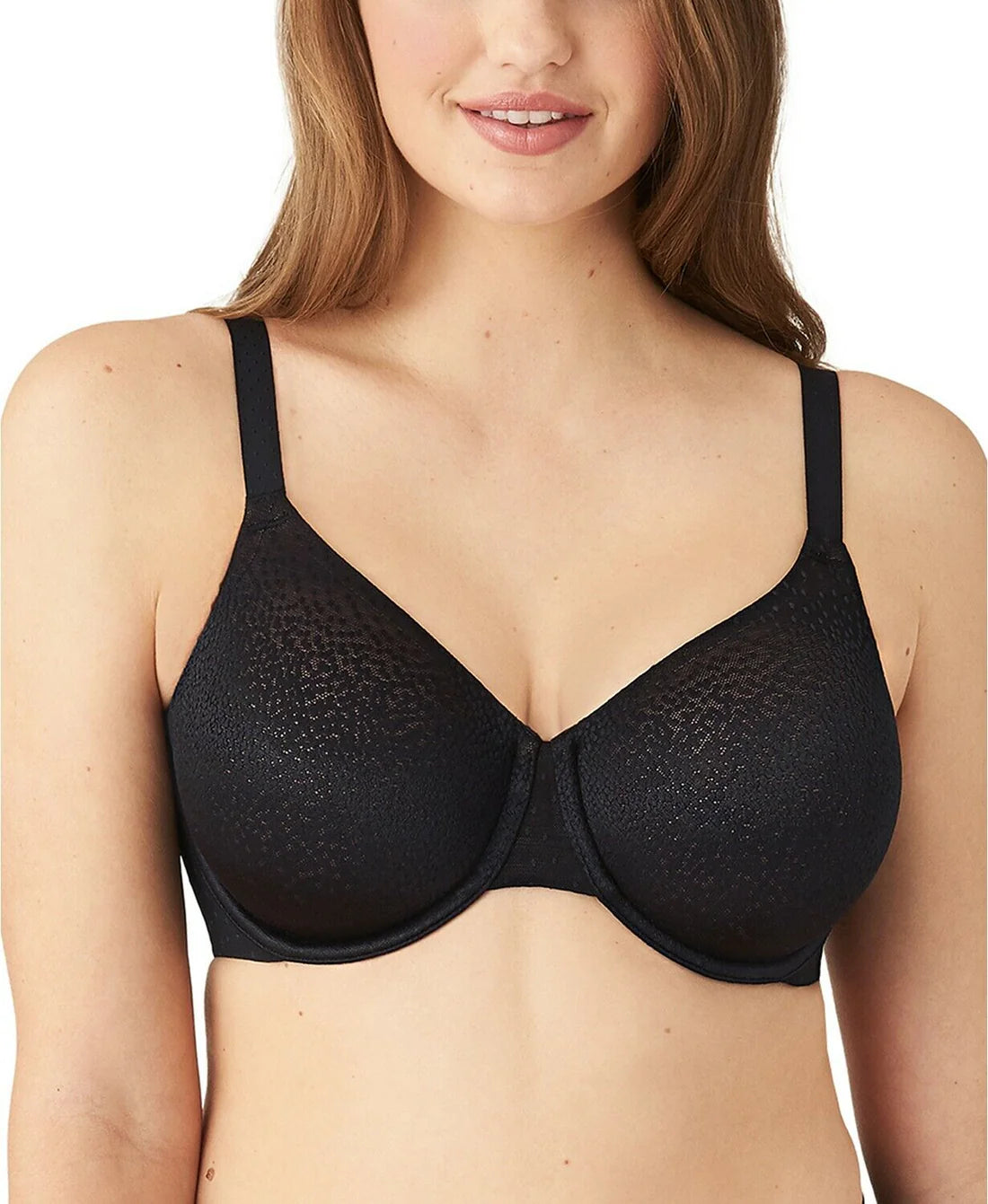 WACOAL BACK APPEAL UNDERWIRE BRA - BLACK