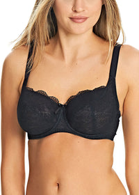 FREYA FANCIES BALCONY BRA - BLACK