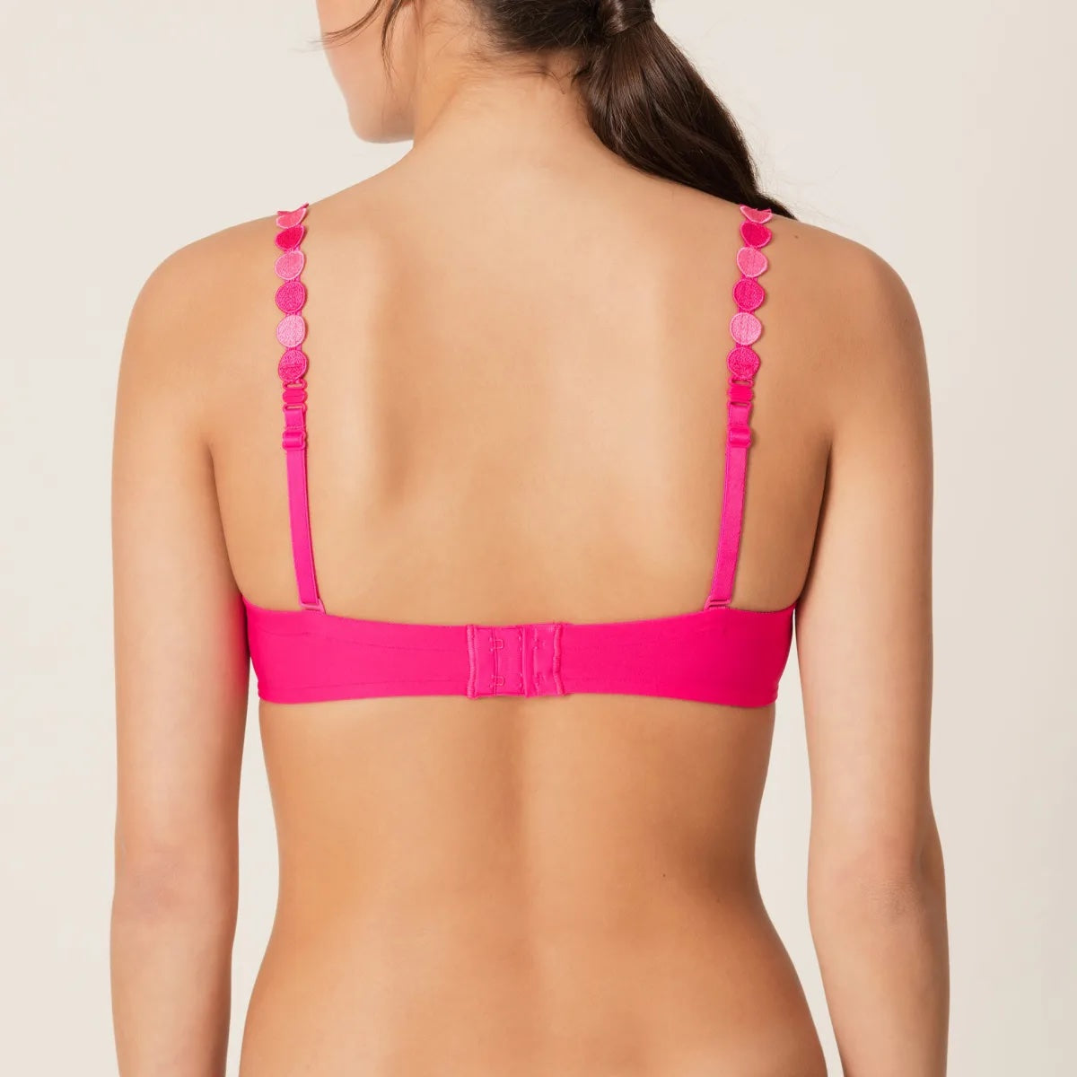 MARIE JO L'AVENTURE TOM PADDED PUSH UP BRA - ELECTRIC PINK – Tops & Bottoms